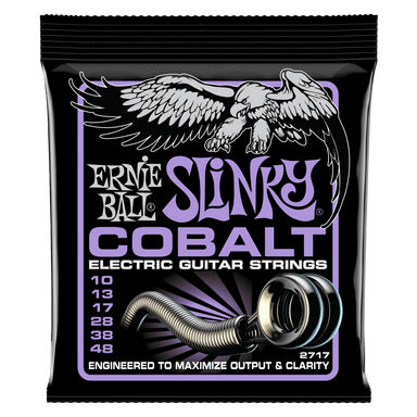 Ernie Ball Ultra Slinky Cobalt Electric Guitar Strings 10-48 Gauge-Buzz Music