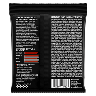 Ernie Ball Skinny Top Heavy Bottom Slinky Cobalt 7-String Electric Guitar Strings - 10-62 Gauge-Buzz Music