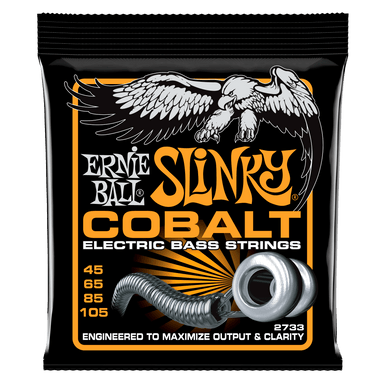 Ernie Ball Hybrid Slinky Cobalt Electric Bass Strings - 45-105 Gauge-Buzz Music