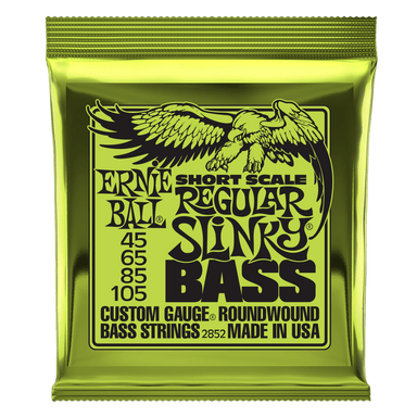 Ernie Ball Regular Slinky Nickel Wound Short Scale Bass Strings - 50-105 Gauge-Buzz Music