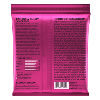 Ernie Ball Super Slinky Nickel Wound Short Scale Bass Strings - 45-100 Gauge-Buzz Music