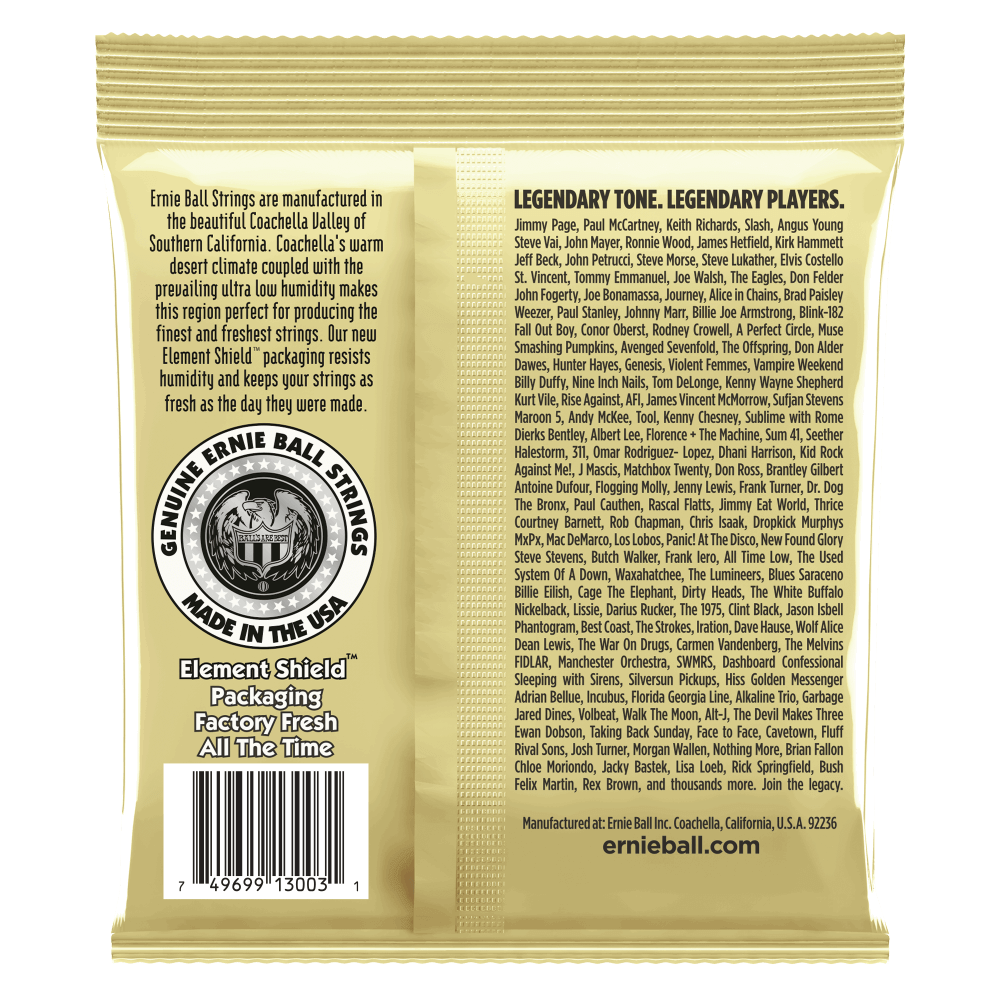 Ernie Ball Earthwood Medium Light 80/20 Bronze Acoustic Guitar Strings 3 Pack - 12-54 Gauge-Buzz Music