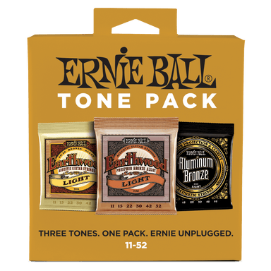 Ernie Ball Light Acoustic Tone Pack - 11-52 Gauge-Buzz Music