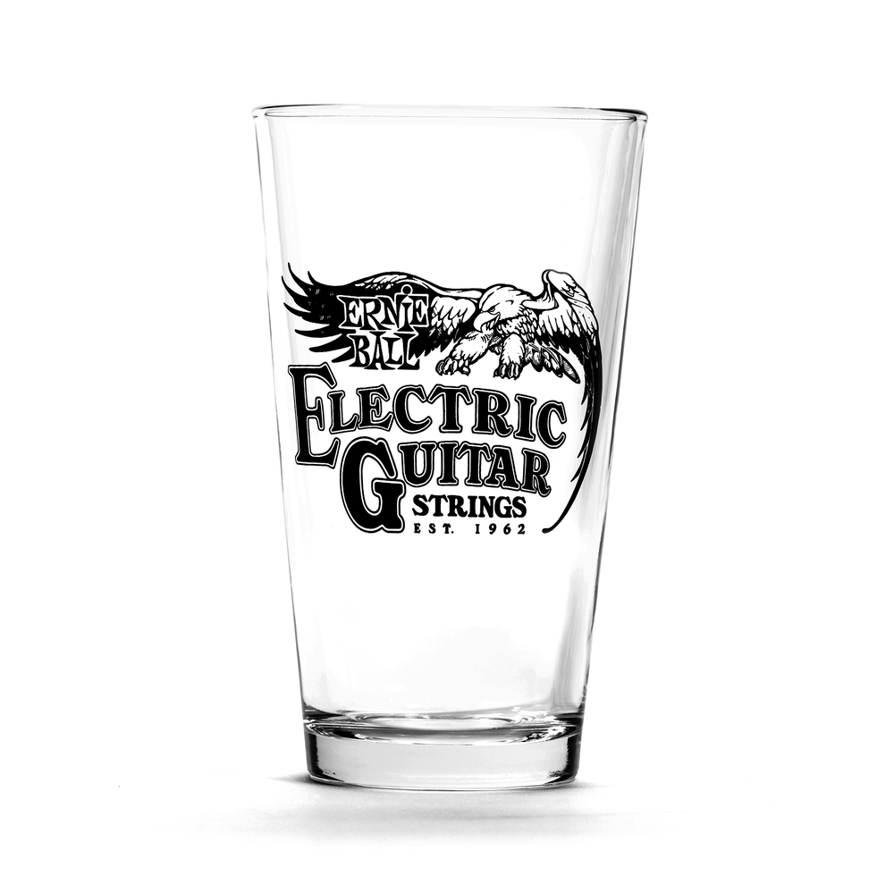 Ernie Ball Vintage Logo Pint Glasses (Set Of 4)-Buzz Music