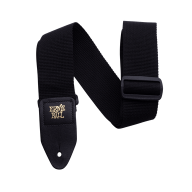 Ernie Ball Black Polypro Guitar Strap-Buzz Music