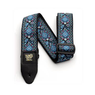 Ernie Ball Indigo Orchid Jacquard Guitar Strap-Buzz Music