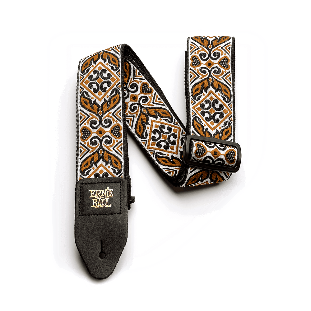 Ernie Ball Tribal Brown Jacquard Strap-Buzz Music