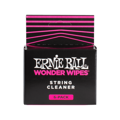 Ernie Ball Wonder Wipes String Cleaner 6 Pack-Buzz Music