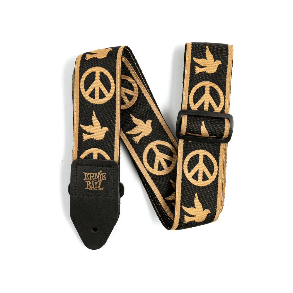 Ernie Ball Peace Love Dove Jacquard Strap-Buzz Music