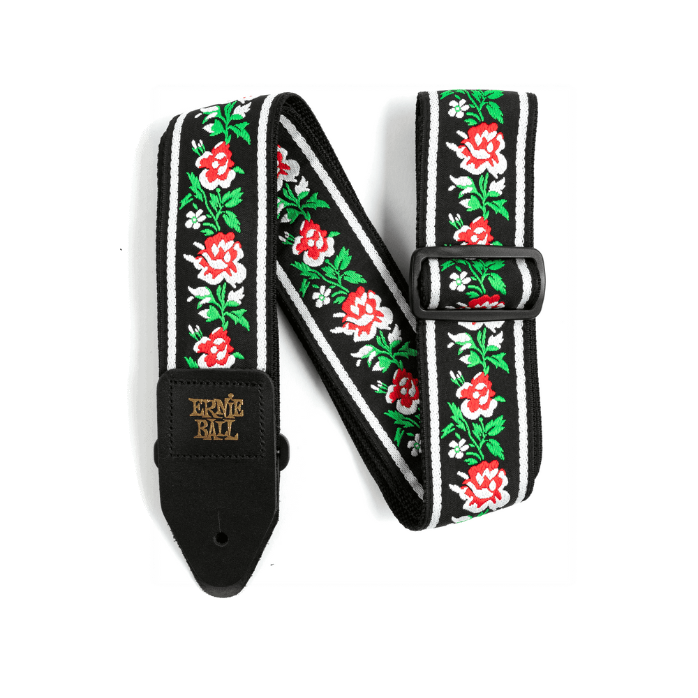 Ernie Ball Winter Rose Jacquard Strap-Buzz Music