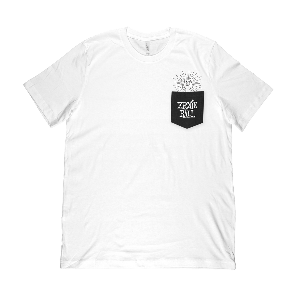 Ernie Ball Rock-On Pocket T-Shirt Sm-Buzz Music