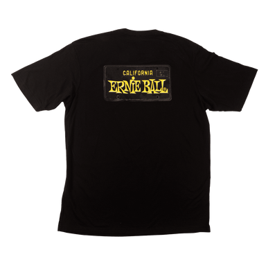 Ernie Ball Ca License Plate T-Shirt Sm-Buzz Music