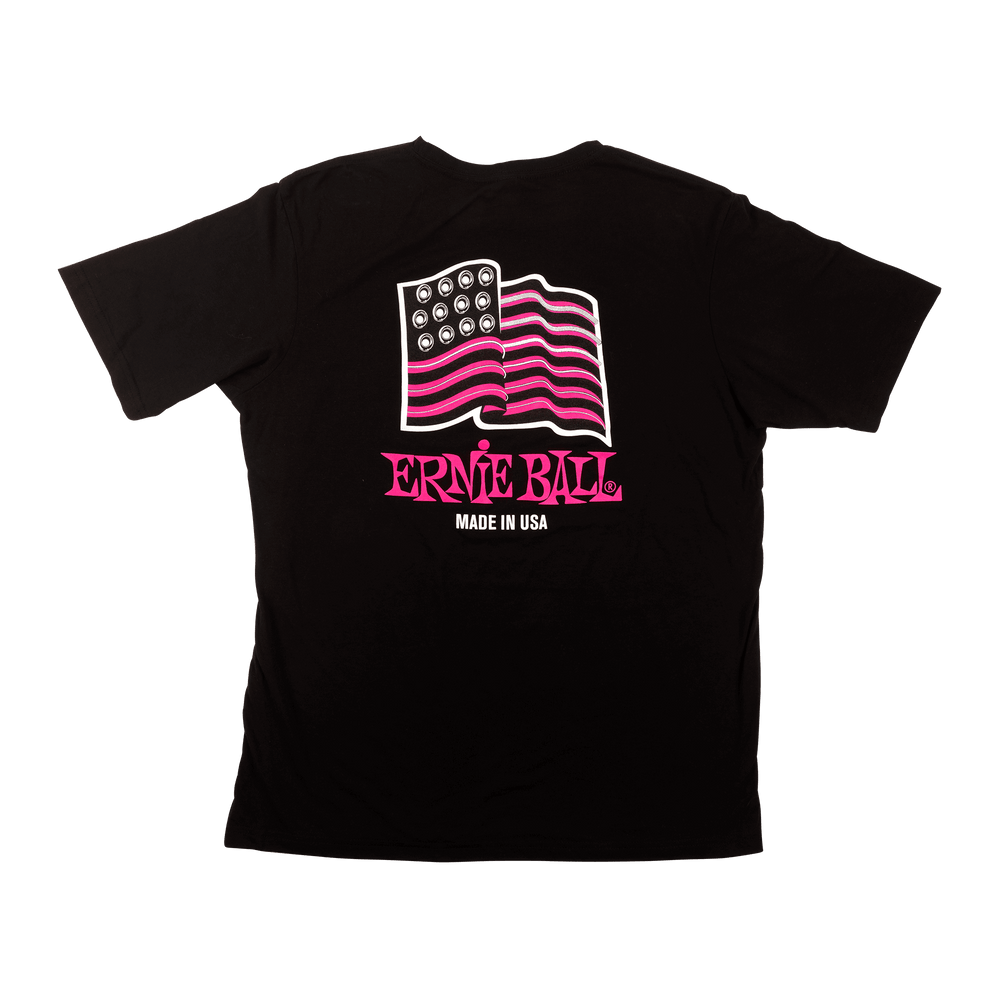 Ernie Ball Usa Ball End Flag T-Shirt Sm-Buzz Music