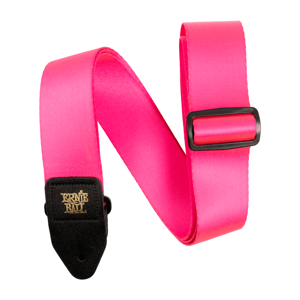 Ernie Ball Neon Pink Premium Strap-Buzz Music