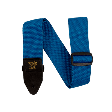 Ernie Ball Polypro Guitar Strap - Pearl Blue & Black-Buzz Music