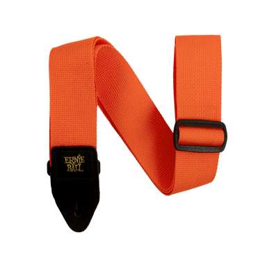 Ernie Ball Polypro Guitar Strap - Orange & Black-Buzz Music