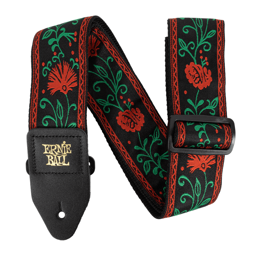 Ernie Ball Western Roseclassic Jacquard Guitar/Bass Strap -Buzz Music