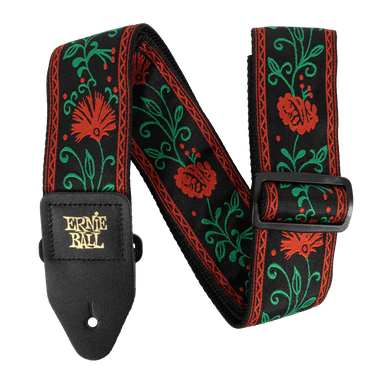 Ernie Ball Western Roseclassic Jacquard Guitar/Bass Strap -Buzz Music