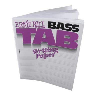 Ernie Ball Bass Tab Writing Paper-Buzz Music