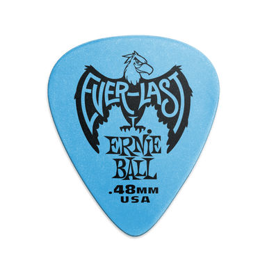 Ernie Ball .48Mm Blue Everlast Picks 12-Pack-Buzz Music