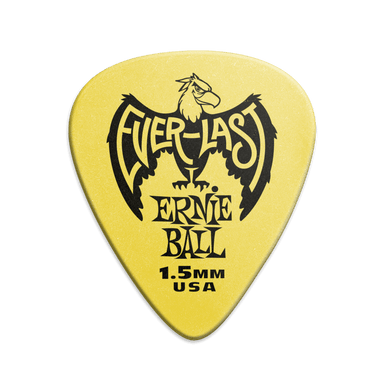 Ernie Ball 1.5Mm Yellow Everlast Picks 12-Pack-Buzz Music