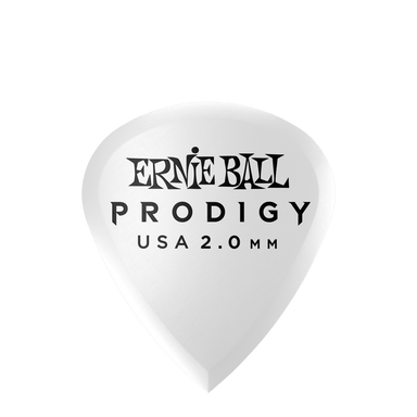 Ernie Ball 2.0Mm White Mini Prodigy Picks 6-Pack-Buzz Music