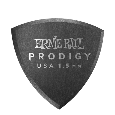 Ernie Ball 1.5Mm Black Shield Prodigy Picks 6-Pack-Buzz Music