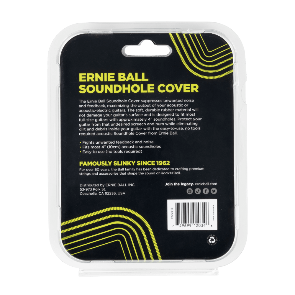 Ernie Ball Acoustic Soundhole Cover-Buzz Music