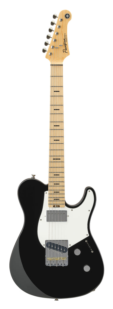 YAMAHA PACIFICA STANDARD PLUS SINGLECUT HS PACS+11SM ELECTRIC GUITAR - BLACK - MAPLE FINGERBOARD-Buzz Music