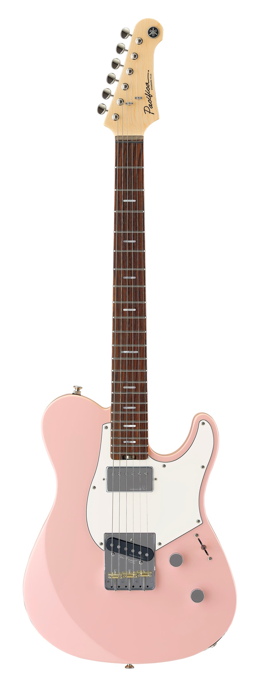 YAMAHA PACIFICA STANDARD PLUS SINGLECUT HS PACS+11S ELECTRIC GUITAR - ASH PINK - ROSEWOOD FINGERBOARD-Buzz Music