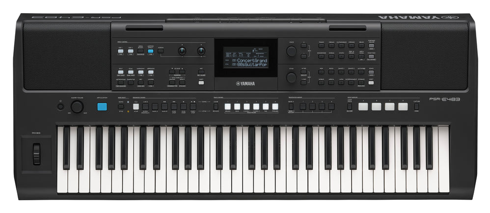 YAMAHA PSRE-483 - PORTABLE KEYBOARD-Buzz Music
