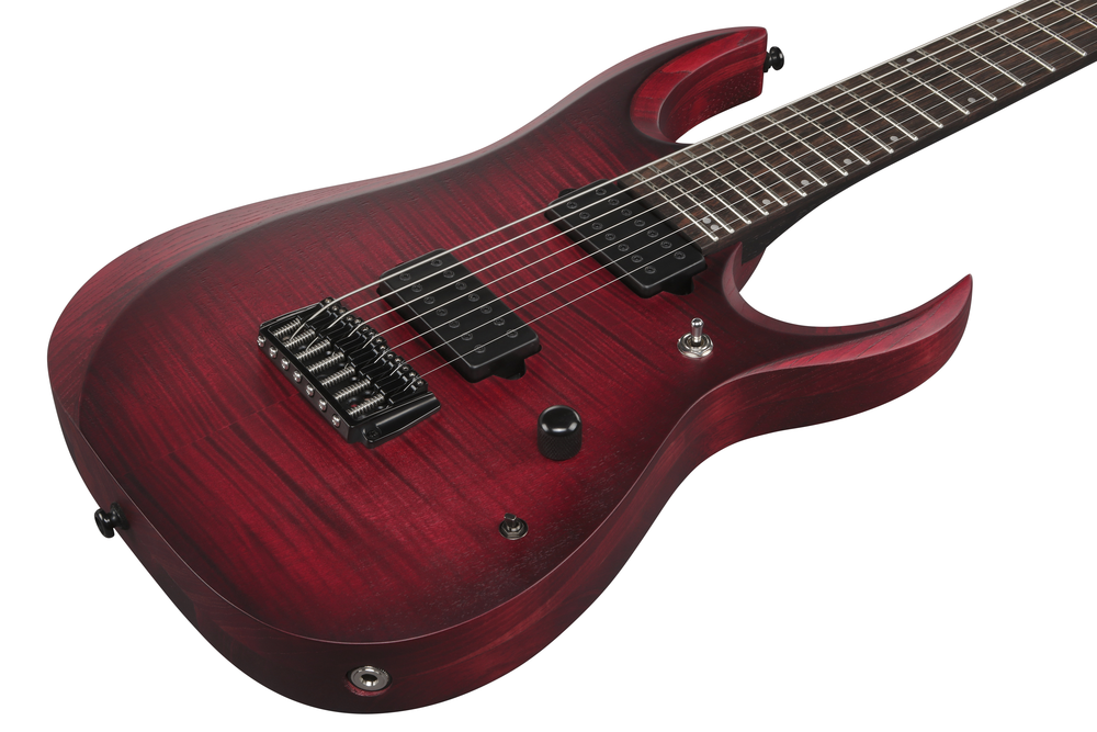 Ibanez RGD721FA Stained Wine Red Burst Flat Electric Guitar-Buzz Music