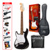 SX SE1SK34LHB - ¾ Size SC Style Guitar and Amp Pack – Black – Left Hand - SX Guitar, SX 10 Watt Amp, Clip-On Tuner, Padded Bag, Strap, Picks, Lead, FREE Online Lessons-Buzz Music