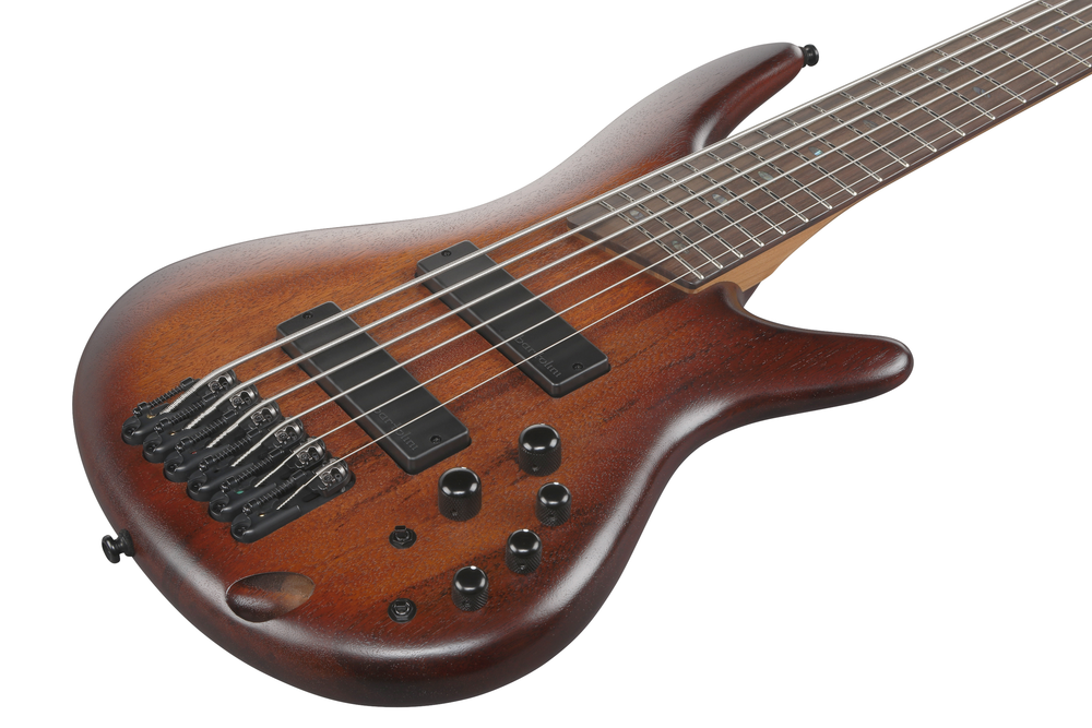 Ibanez SR506A Mahogany Brown Burst Low Gloss Electric Bass-Buzz Music