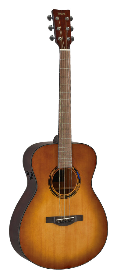 YAMAHA TAS1 ELEMENT TRANSACOUSTIC GUITAR - SAND BURST GLOSS-Buzz Music