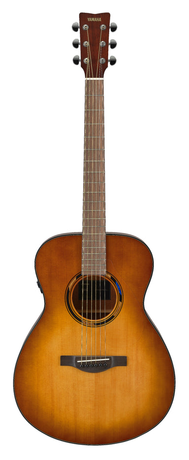 YAMAHA TAS1 ELEMENT TRANSACOUSTIC GUITAR - SAND BURST GLOSS-Buzz Music