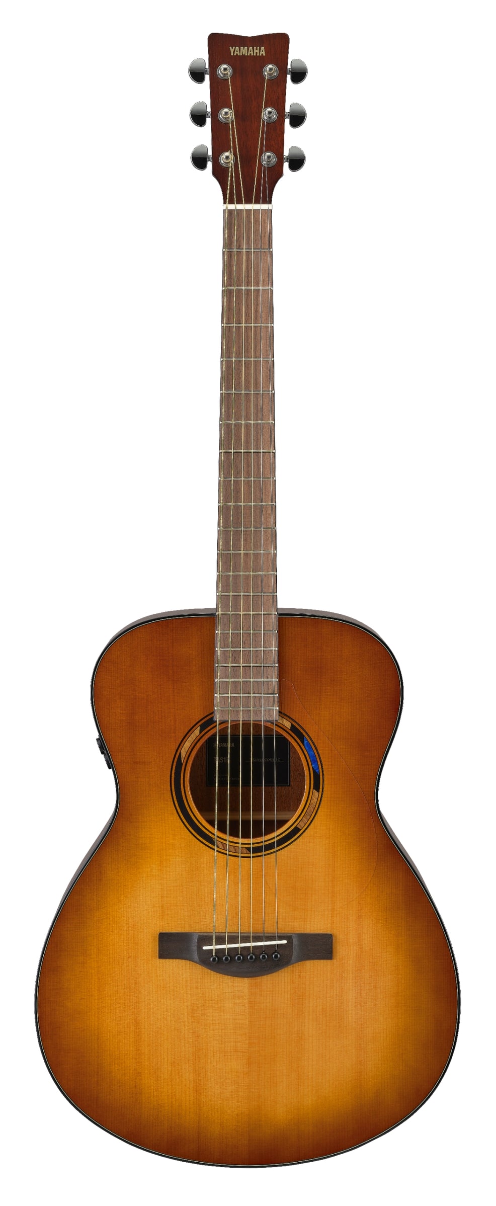 YAMAHA TAS1 ELEMENT TRANSACOUSTIC GUITAR - SAND BURST GLOSS-Buzz Music