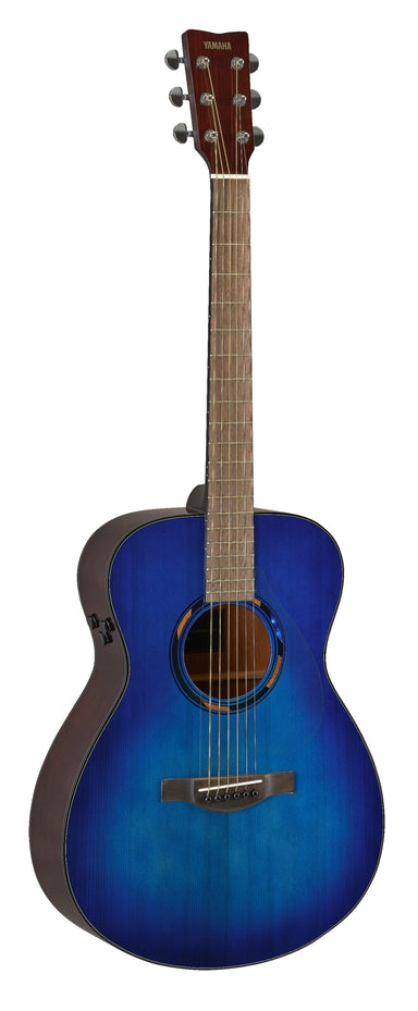 YAMAHA TAS1 ELEMENT TRANSACOUSTIC GUITAR - ULTRA MARINE GLOSS-Buzz Music