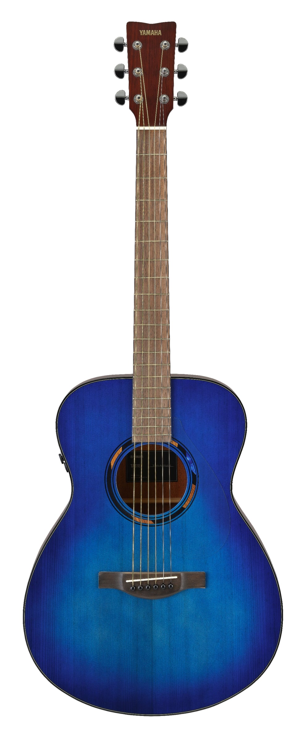YAMAHA TAS1 ELEMENT TRANSACOUSTIC GUITAR - ULTRA MARINE GLOSS-Buzz Music