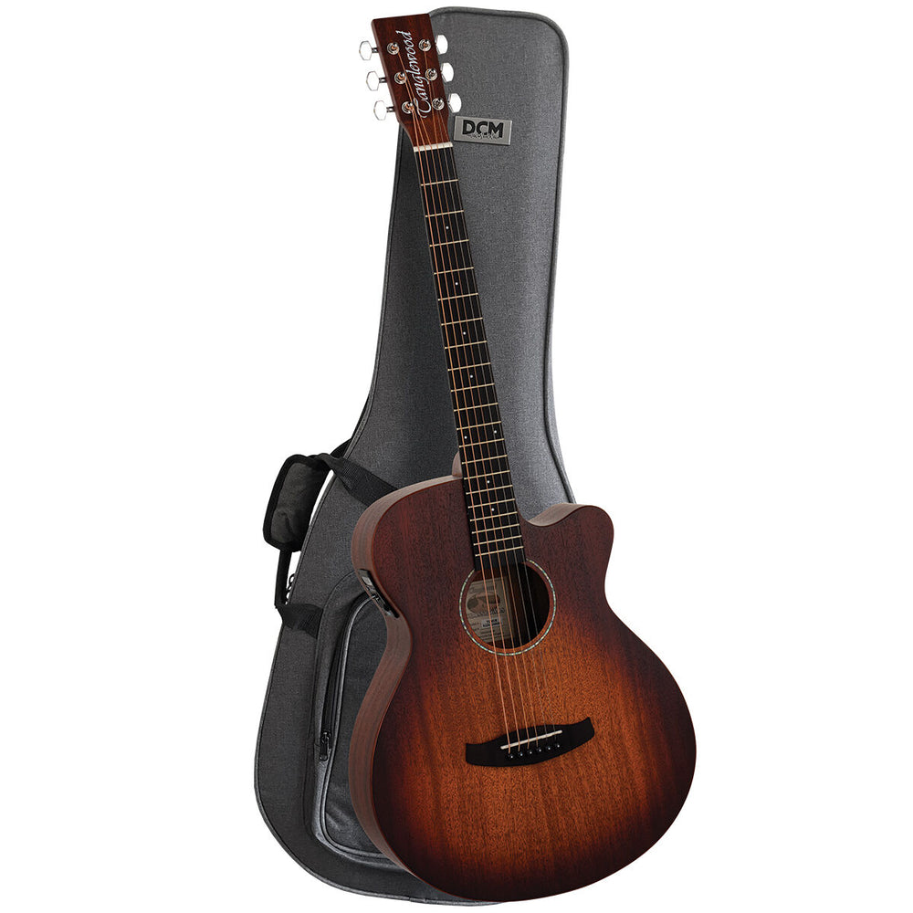 Tanglewood Crossroads Super Folk Cutaway Electric Guitar Pack with DCM Premium Case-Buzz Music