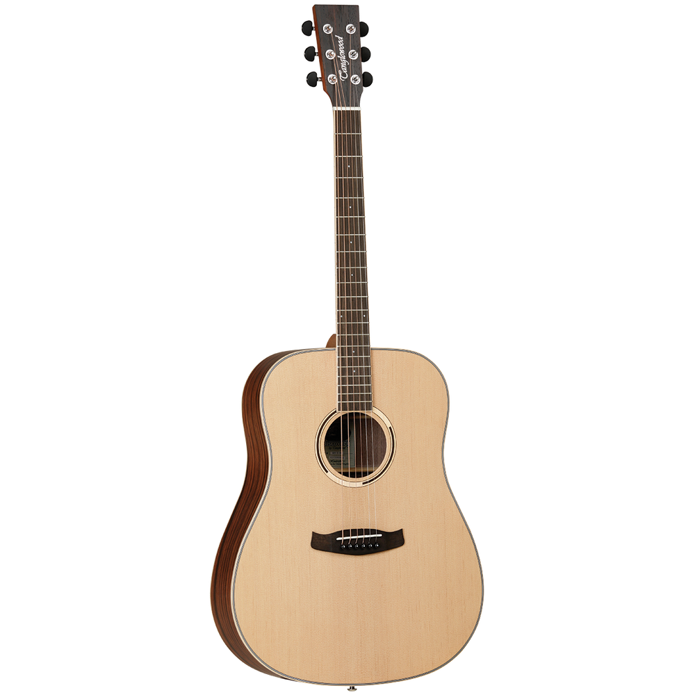 Tanglewood TDBTDEB Discovery Exotic Dreadnought Ebony-Buzz Music