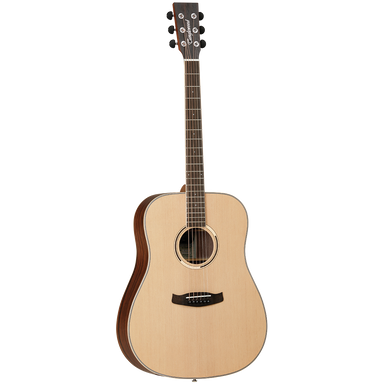 Tanglewood TDBTDEB Discovery Exotic Dreadnought Ebony-Buzz Music