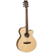 Tanglewood TDBTSFCEBW Discovery Exotic Superfolk Cutaway Electric Black Walnut-Buzz Music