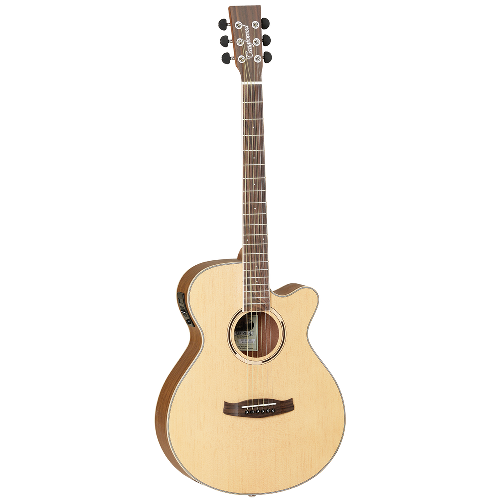 Tanglewood TDBTSFCEOV Discovery Exotic Superfolk Cutaway Electric Ovangkol-Buzz Music