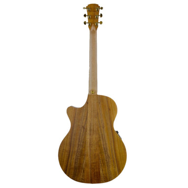 Cole Clark TRUE HYBRID Thinline, All Blackwood, cutaway, Cole Clark Balanced Hum Sing Sing Blk Chrome-Buzz Music