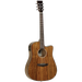 Tanglewood TW28CEXOV Winterleaf Exotic Dreadnought Cutaway Electric Ovangkol-Buzz Music