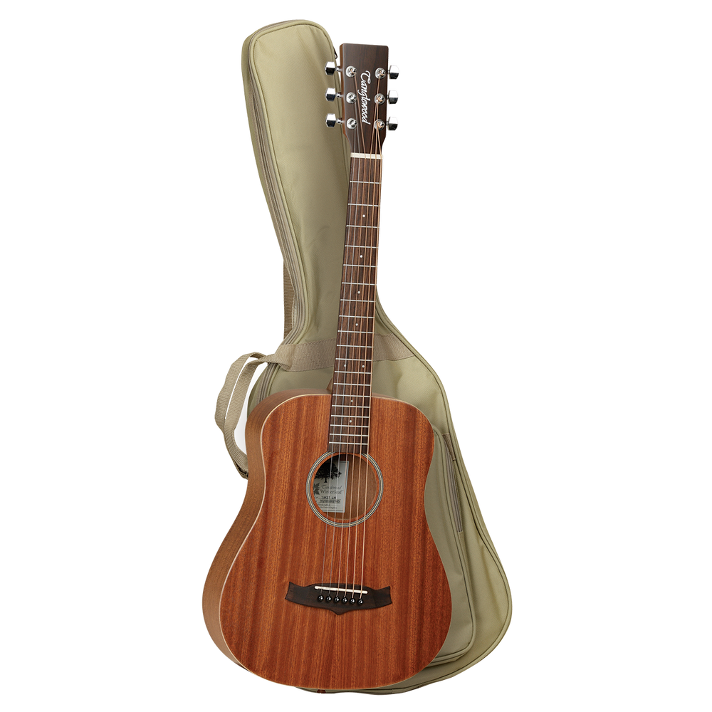 Tanglewood TW2TLH Winterleaf Traveller Mahogany Left Handed with bag-Buzz Music