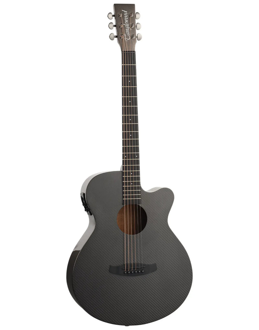 Tanglewood Winterleaf Carbon Fibre Super Folk Cutaway Electric Acoustic Guitar-Buzz Music