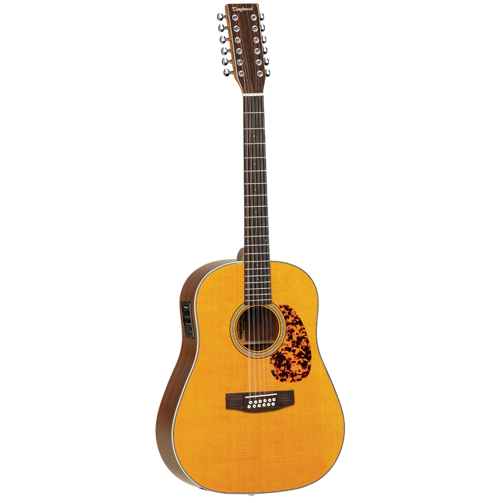 Tanglewood 40-12SDANE Sundance Historic Sloped Shoulder Dreadnought 12-String Guitar-Buzz Music