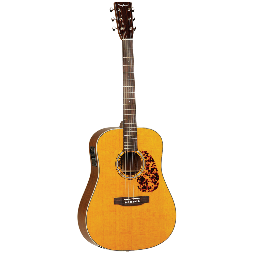 Tanglewood 40DANE Sundance Historic Dreadnought with Case-Buzz Music